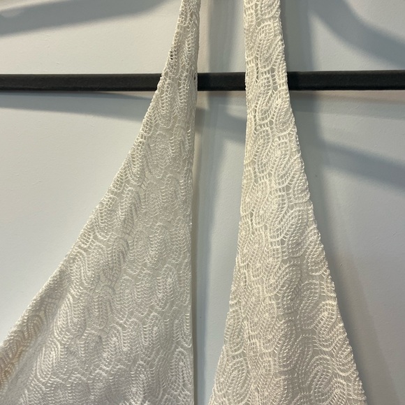 White halter bachelorette dress H&M size M - Picture 5 of 5